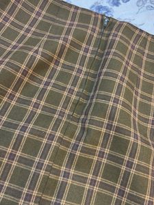 Plaid Mini Skirt