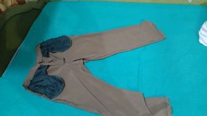 Women's Brown Tailored Trousers