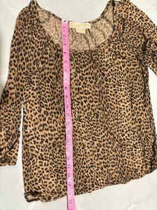 Michael Kors Animal Print Top