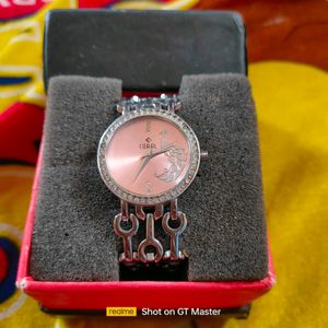 BRAND NEW Silver Chain Watch For Women