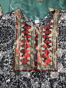 Black kurta