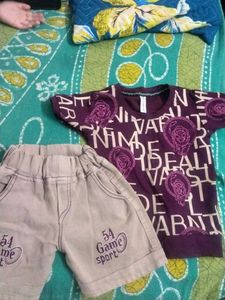 Kids T-shirt and Shorts Set