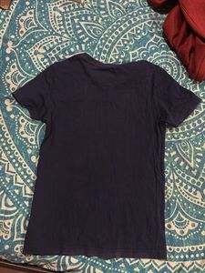 Puma Graphic Print Navy T-Shirt