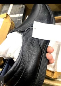 Men Black Office Wear Shoes Unused Branded