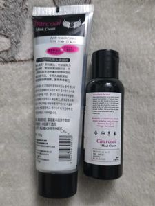 Charcoal Mask Cream Set
