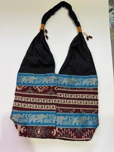 New Thailand Elephant Boho Hobo Shoulder Bag