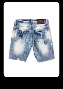 Stylish Ripped Denim Shorts