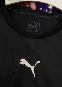 women's orginal Puma Black Logo T-Shirt