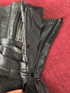 Black Organza Party Dress