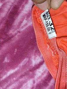 Coral Cotton Bra