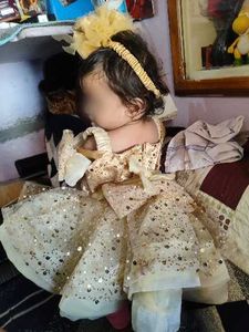 Sparkly Party Dress for first birthday