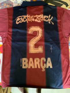 FC Barcelona X Travis Scott Retro Jersey 2k6