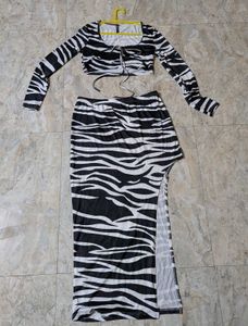 NewMe Striped Fashion Co-ord Set 🦓