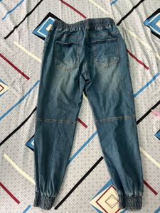 Length-37,,Women's Denim Jogger Pants
