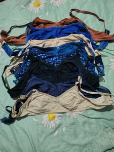 comfortable cotton katori cut bra
