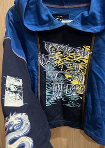 Forever21 Graphic Print Hoodie
