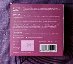 Plum Eyeshadow Palette Space