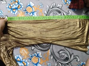 Golden kurta and palazzo pant set