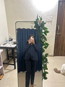 Navy Blue Suit Set