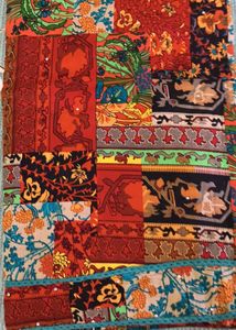 Beautiful Multicolour Cotton Unstitched full lengt