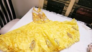 Full Flared Brasso Mul Work Gown