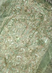 Unstitched Embroidered Kurta Set