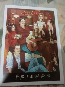 Friends TV Show Art Print