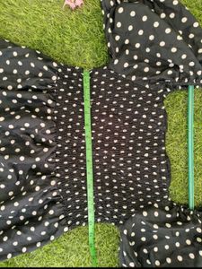 Polka Dots Flare Dress