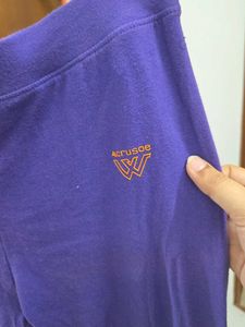 Crusoe Cotton Lycra Boxer Shorts - Purple