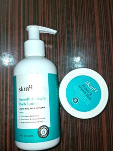 SkinQ Body Lotion & Hydrate Mask Set