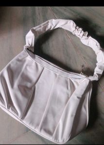 Chic White Hobo Handbag
