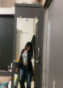 Grey One Shoulder Hello Kitty Top