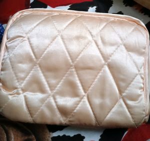Quilted Jewellery Bag/Pouch