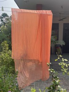 Sheer Peach Dupatta