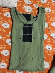 Embroidered Kurta salwar