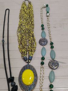 Set of 3 Fashion Necklaces