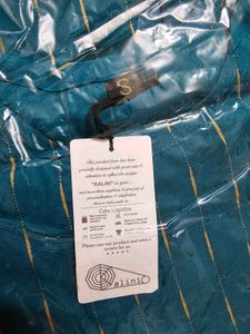 Teal Sleeveless Kurti-NEW Packed