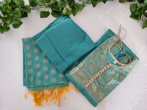 Cyan Festive Kurta Set (Women's)