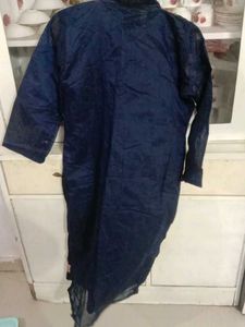Elegant Navy Blue Kurtawith plazo Set