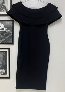 Off Shoulder Black Dress