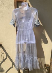 Sheer Layered Dress
