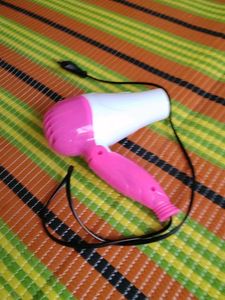 Pink &amp; White Hair Dryer