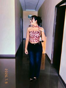 Stylish Leopard Print Tube Top