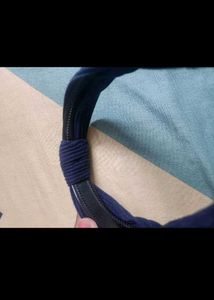 Navy Blue Knotted Headband