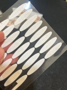 Double Eyelid Tape &amp; Hoop Earrings Set