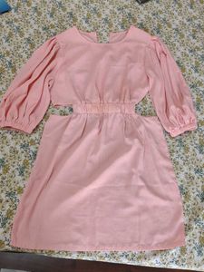 Pink Mini Dress Medium
