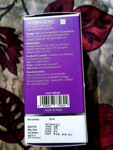 The Derma Co. Face Serum