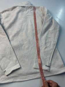 Lightweight Cream Fleece Jacket