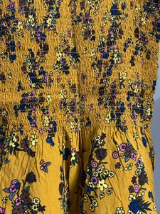 Smocked Floral Tank Top