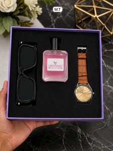 Men's Watch, Perfume &amp; Sunglasses Gift Set AT SALE